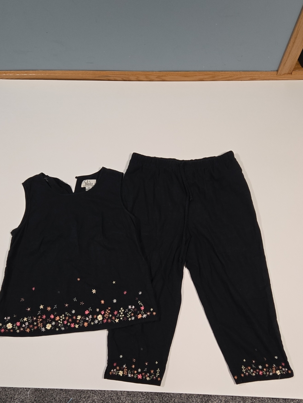 Vintage CJ Banks Floral Set